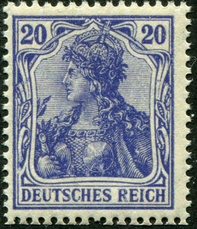 Deutsches Reich    Mi.# 87 I  MNH**