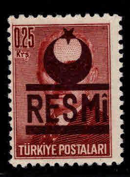 TURKEY Scott o23A MNH**  official overprint