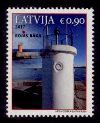 Latvia Sc# 971 MNH Rojas Lighthouse 2017