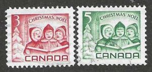 Canada 476-477  Used SCV$.50