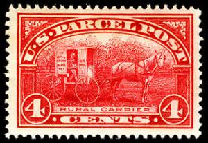 U.S. PARCEL POST Q4  Mint (ID # 24551