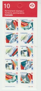 Canada 2304a Winter Olympics booklet sheet