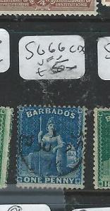 BARBADOS (P1807B) BRITANNIA SG 66  CDS   VFU