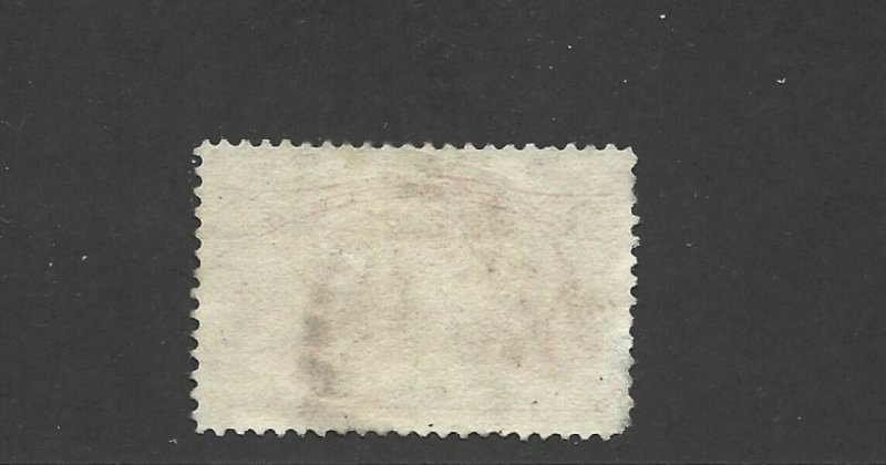 United States Scott 241 One-Dollar Columbian Expo Used Fine Tiny edge thin LL