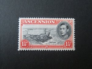 Ascension Islands 1944 Sc 42b P12.5 MH