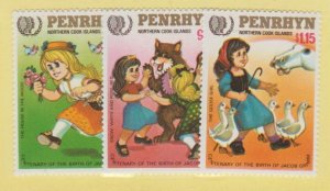 Penrhyn Islands Scott #324-325-326 Stamp - Mint NH Set