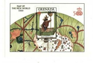 Grenada - 1987 - Columbus - Souvenir Sheet - MNH (Scott#1505)