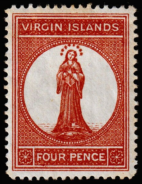 British Virgin Islands Scott 16a (1887) Mint H F-VF, CV $45.00 M