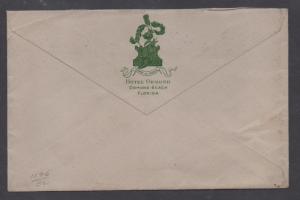 **Florida Machine Cancel Cover Ormond Bch , FL 2/6/1918 Earliest Recd Impression