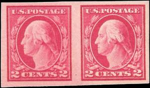 1916 US SC # 482 VF MINT NH og PAIR   - VERY SOUND.