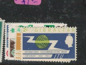 Gibraltar QEII SG 178-81 MNH (1esr) 