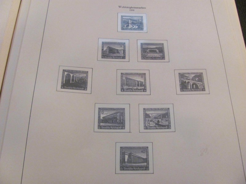 GERMANY USED LIGHHOUSE ALBUM 1893-1945  (122)