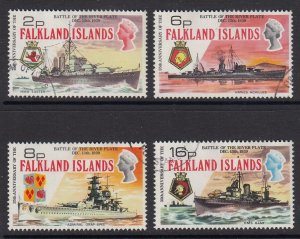 Falkland Islands 237-40 Battle used