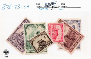 BELGIUM  B78-83   MLH