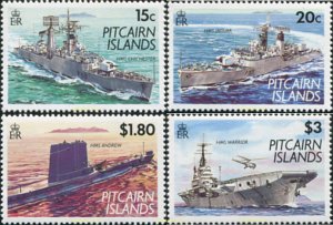 657954 MNH PITCAIRN Islas 1993 BARCOS DE LA MARINA REAL