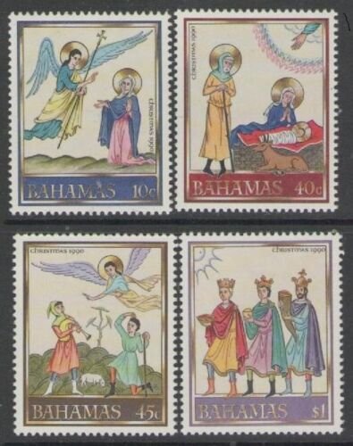 BAHAMAS SG887/90 1990 CHRISTMAS MNH 