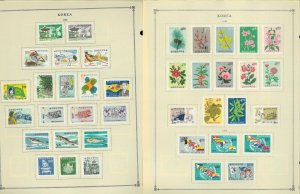 Korea (South) 1946-1973 M (mostly) & U Hinged on Scott International Pages