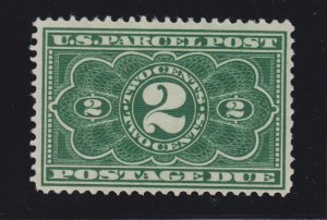 US JQ2 2c Parcel Post Postage Due Mint F-VF OG H SCV $65