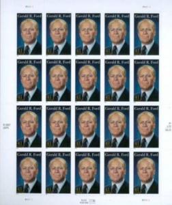 U.S. - 4199  - Complete Sheet - Gerald Ford - Never Hinged