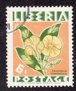 Liberia 350 - CTO - Callichilia stenosepala (Flower)