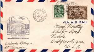 Canada FFC Airmail 1931 - Embarras Portage To Fort Chipen Alberta - J9566
