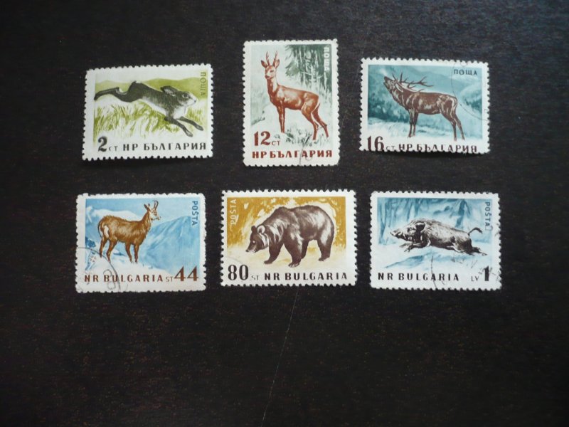 Stamps - Bulgaria - Scott# 1004-1009 - Used Set of 6 Stamps