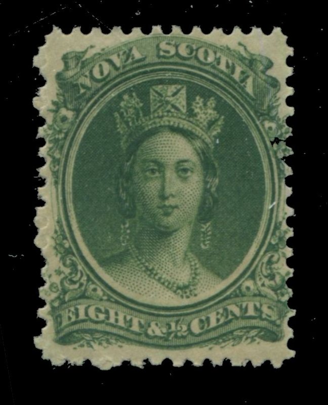 Nova Scotia #11 SG MH F/VF 8 1/2 c Queen Victoria [N4463] CV=$12.50