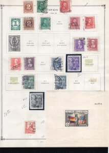 HS&C: Spain BoB, Stamp Lot, Approx Cat $1403