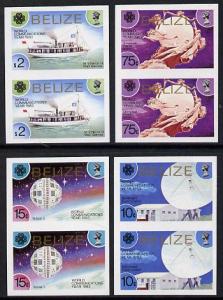 Belize 1983 Communications Year set of 4 in unmounted min...