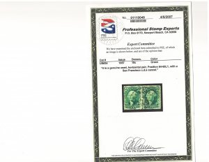 #34 Pair Very Rare PSE Scott $6000