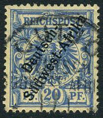 German South West Africa #4 XF Used 20pf from 1897
