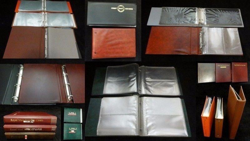 Cover Binders 2&3 Ring Royal Mail China +Sleeves x 10 .Weight 7KG+(B102)