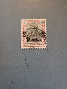 Stamps German Offices in Turkey Scott #36 used