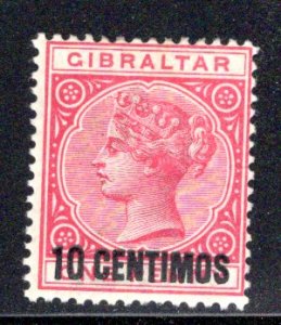 Gibraltar #23, MVLH CV $15.00