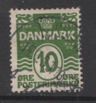 Denmark Scott#  94 used single