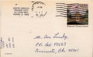 United States, California, Government Postal Card