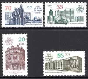 Germany DDR 2587-2590 Architecture MNH VF