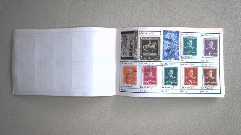 ROMANIA COLLECTION IN APPROVAL BOOK, MINT/USED