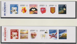 Jersey 2014, 'My Moments, S/Adhesive set of 12 .  unmounted mint NHM