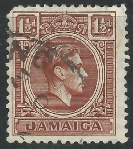 Jamaica 1938 - 1½d George VI - SG123 used