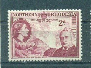 Northern Rhodesia sc# 56 mh cat value $.80