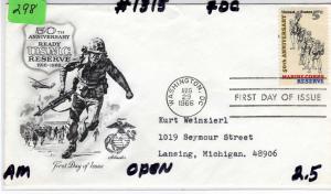 #1315, FDC, AM, CV=$2.50, (2012)