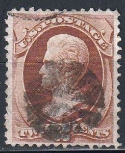 US, Sc# 157 Clean Back, Used   (1526k)