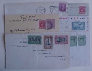 CANADA VICTORIA EXCISED 1944-1945 ALSO NEW FOUNDLAND 1949 ALSO ROYAL TRAIN 1930