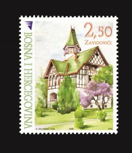 BOSNIA&HERZEGOVINA / 2008 - Old Villa in Zavidovici, MNH 