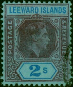 Leeward Islands 1942 2s Reddish Purple & Blue-Blue SG111a Fine Used