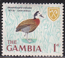 Gambia 216 White-Faced Tree Duck 1966