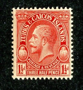 1924  Turks & Caicos Sc.# 47  MNH** cv $9  (76 BCXX )