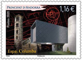 Scott #821 Espai Columbia MNH