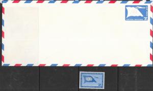 UN  #UC3 & C6  7c  UN Flag & Plane (MNH) CV$1.15